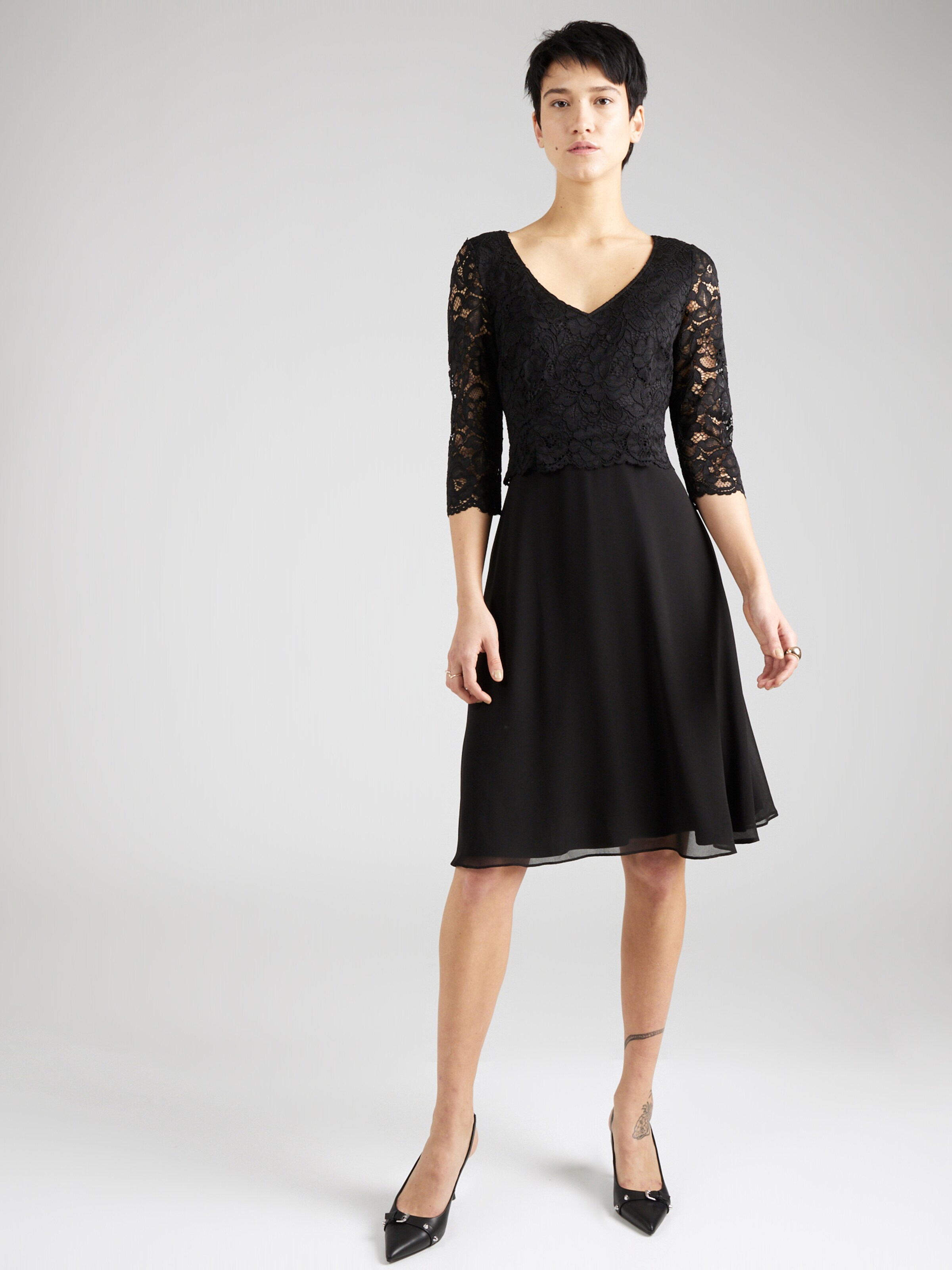Vera mont kleid schwarz Clearance